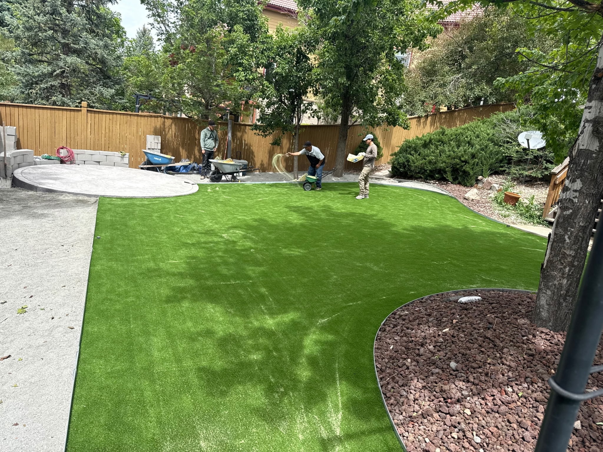 Landscape project by Yardage Outdoor Living