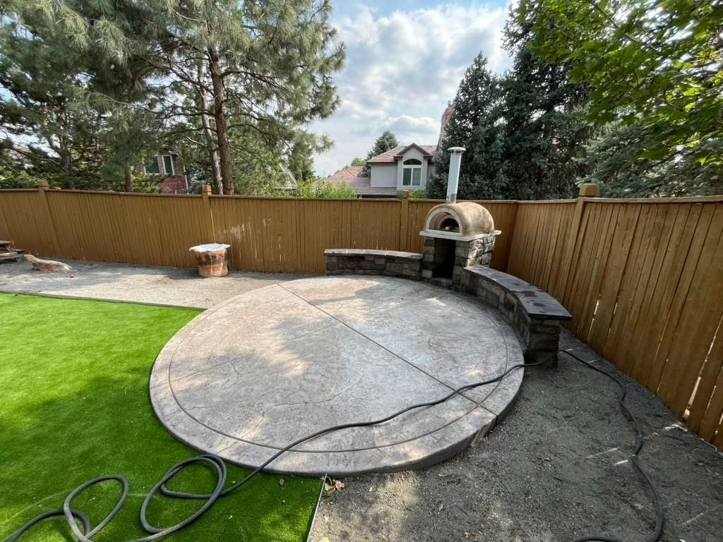 Backyard Patio with Pizza Oven — Yardage Outdoor Living